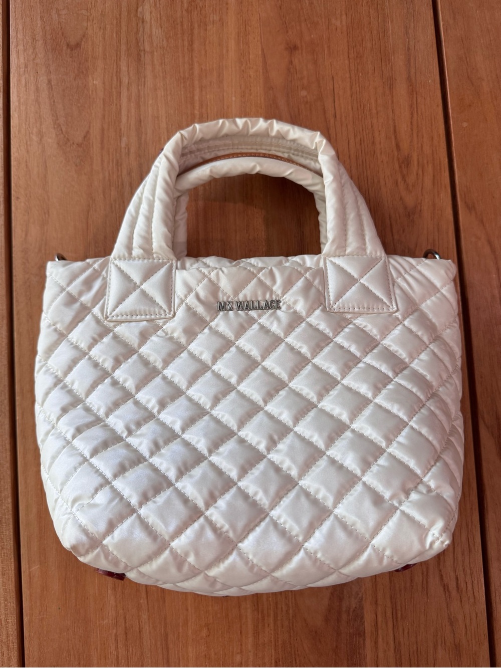 MZ Wallace Small Metro Tote bag no strap no pouch